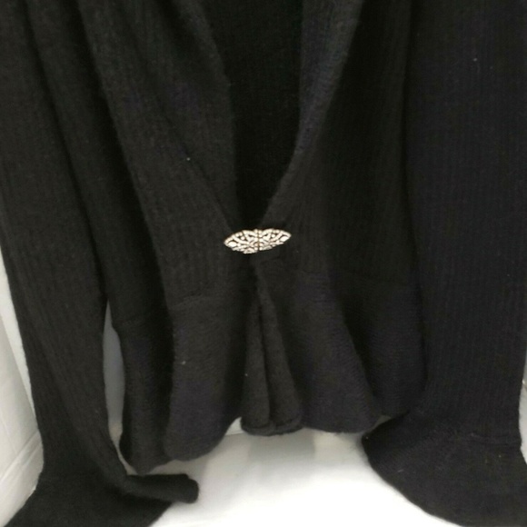 RALPH LAUREN MOHAIR CARDIGAN WITH RHINESTONE CLASP. 45% MOHAIR & 55% POLYAMIDE. - Picture 1 of 8